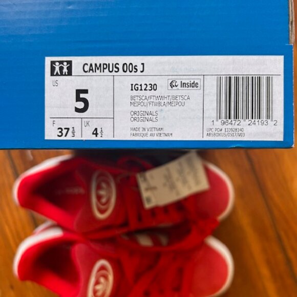 ADIDAS Campus 00s - Youth [NEW, Size 5] - Picture 9 of 9
